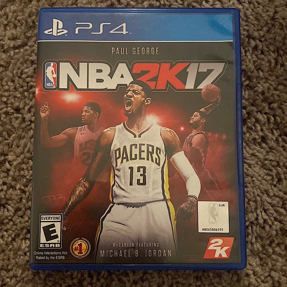 PS4 NBA 2K17 game